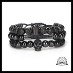 Bracelet Tête de Mort Souverain