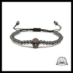Bracelet Tête de Mort Strass