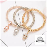 Bracelet Tête de Mort Strass (lots 3 Bracelets)