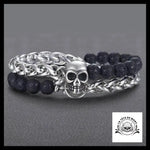 Bracelet Tête de Mort Ténèbres