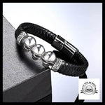 Bracelet Tête de Mort Triple Crâne