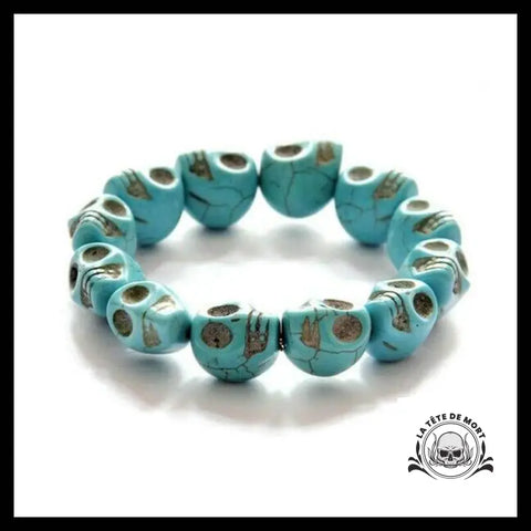 Bracelet Tête de Mort Tropicale