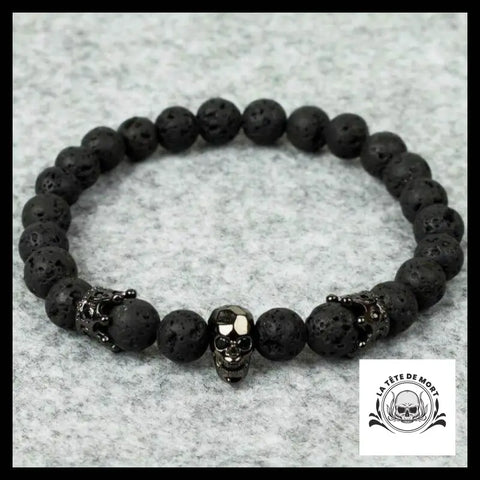 Bracelet Tête de Mort Volcan