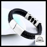 Bracelet Viking (Cuir) - Crâne Passion