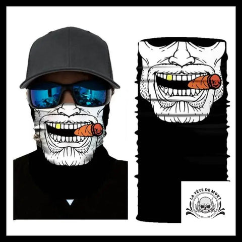 Cache-cou Tête de Mort Gorilla