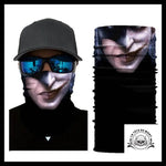 Cache-cou Tête de Mort Joker