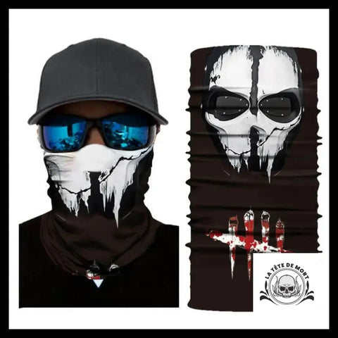 Cache-cou Tête de Mort Punisher