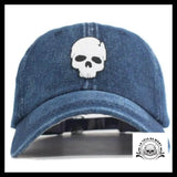 Casquette Crâne Bleu