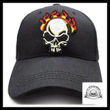 Casquette Crâne En Feu