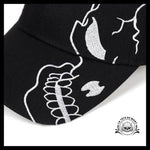 Casquette Crâne Noir et Blanc