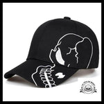 Casquette Crâne Noir et Blanc