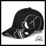 Casquette Crâne Noir et Blanc