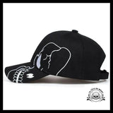 Casquette Crâne Noir et Blanc