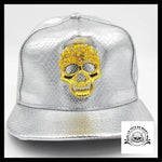Casquette Crâne Or