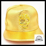 Casquette Crâne Or
