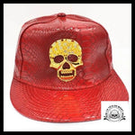 Casquette Crâne Or