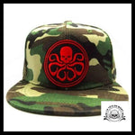 Casquette Crâne Pieuvre
