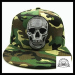 Casquette Crâne Plat