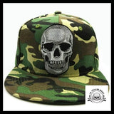 Casquette Crâne Plat