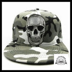 Casquette Crâne Plat