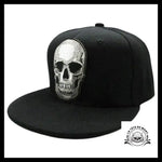 Casquette Crâne Plat