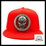 Casquette Skull Strass