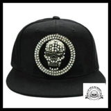 Casquette Skull Strass