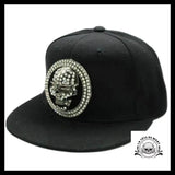 Casquette Skull Strass