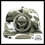 Casquette Skull Strass