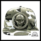 Casquette Skull Strass