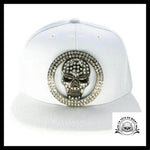 Casquette Skull Strass