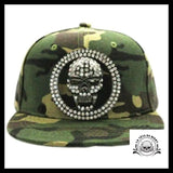 Casquette Skull Strass