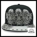 Casquette Tête de Mort Artistique