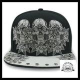 Casquette Tête de Mort Artistique