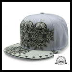 Casquette Tête de Mort Artistique