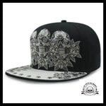 Casquette Tête de Mort Artistique