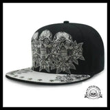 Casquette Tête de Mort Artistique