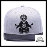 Casquette Tête de Mort Biker