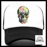 Casquette Tête de Mort Colorée