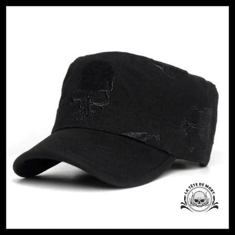 Casquette Tête de Mort Gothique