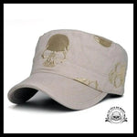 Casquette Tête de Mort Gothique