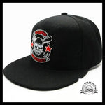 Casquette Tête de Mort Hooligans Noire