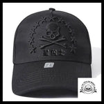 Casquette Tête de Mort Noire