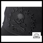 Casquette Tête de Mort Noire