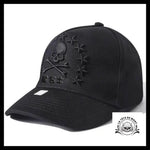 Casquette Tête de Mort Noire