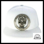Casquette Tête de Mort Strass