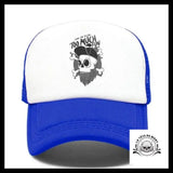 Casquette Tête de Mort Too Much Bleu Roi