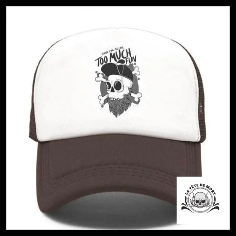Casquette Tête de Mort Too Much Cafe