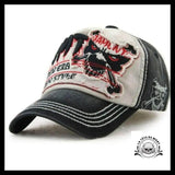 Casquette Tête de Mort Vintage