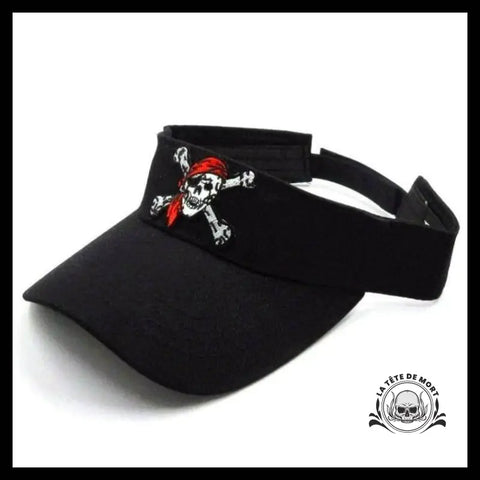 Casquette Visière Noire Macabre